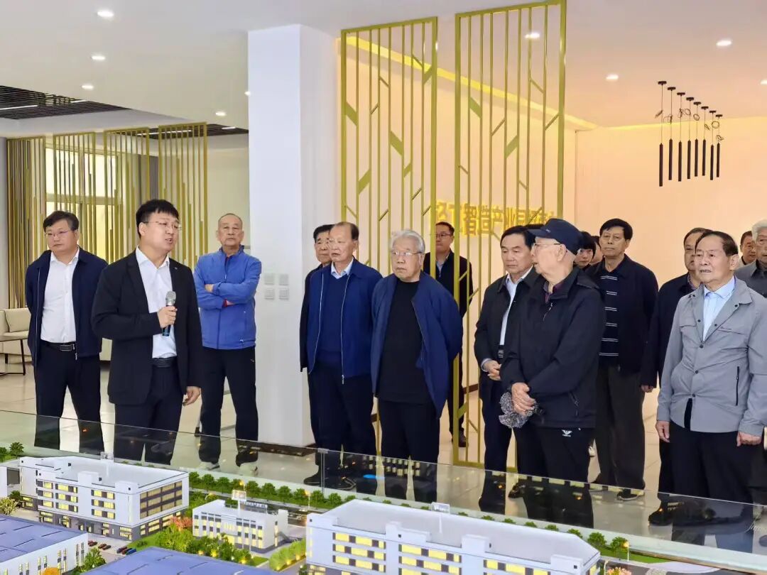 市委老干部咨询团莅临示范区（高新区）视察调研