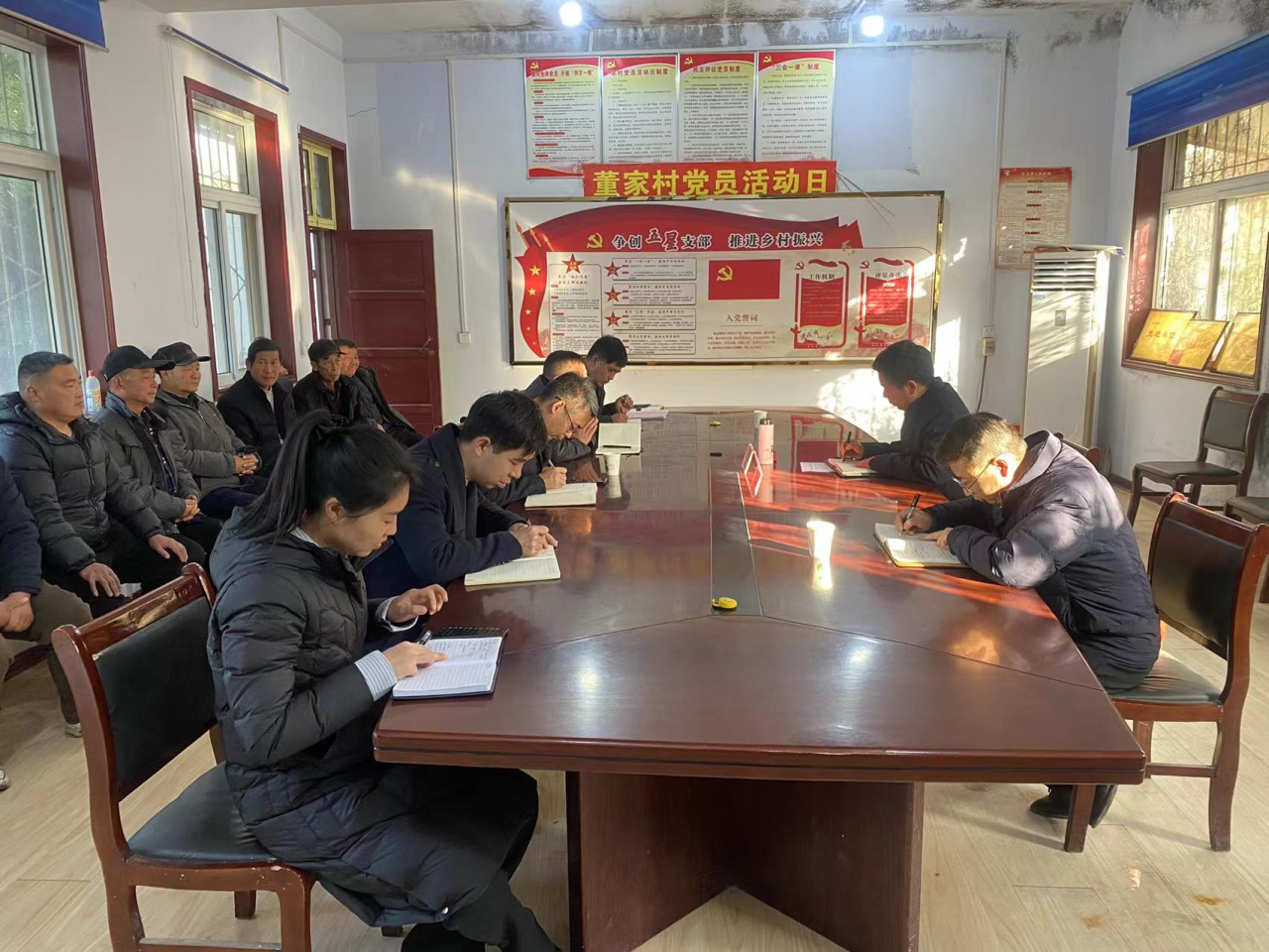 王清华深入大王镇宣讲党的二十届四中全会精神