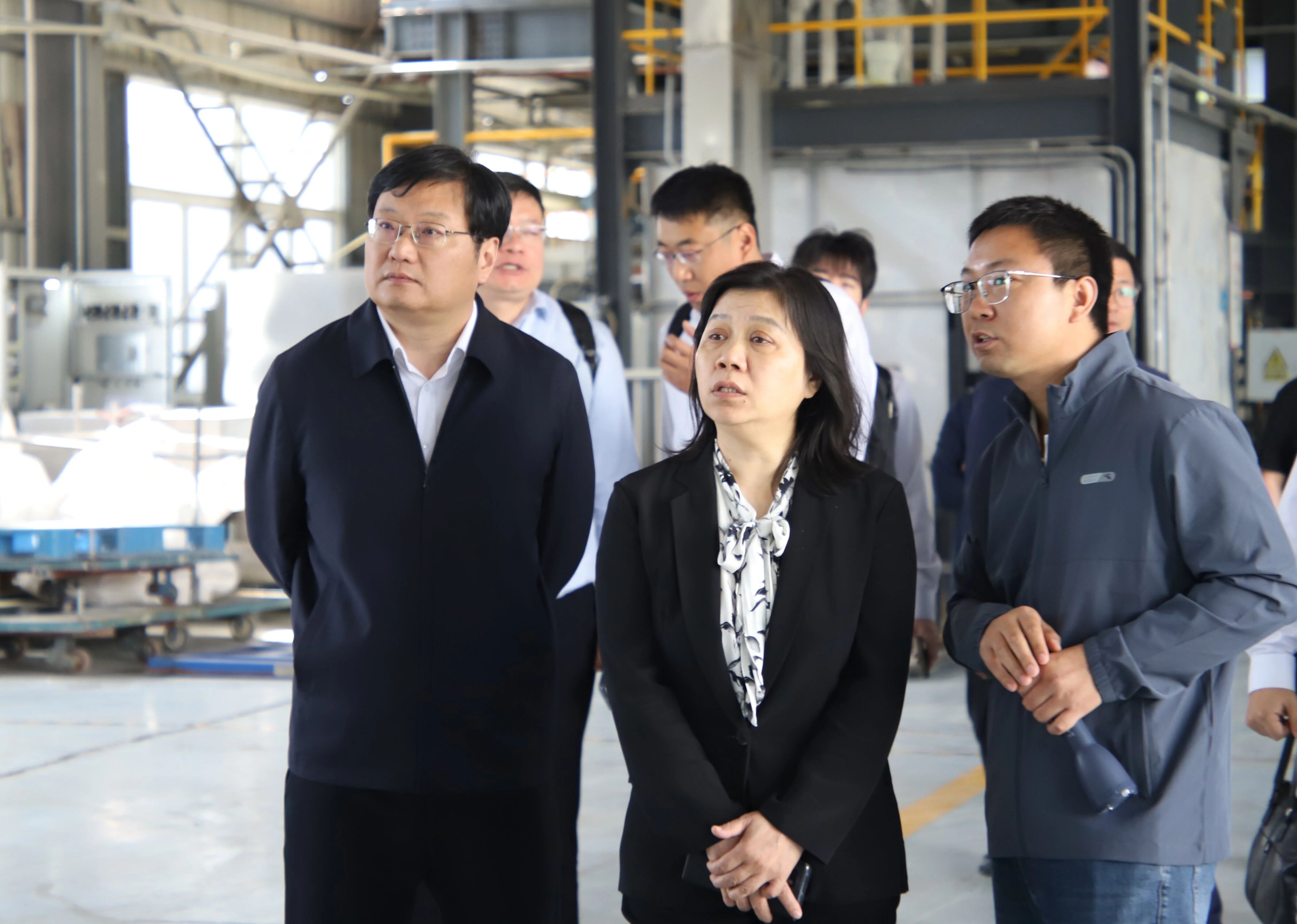 豫资控股集团总经理缪文全莅临示范区（高新区）调研考察