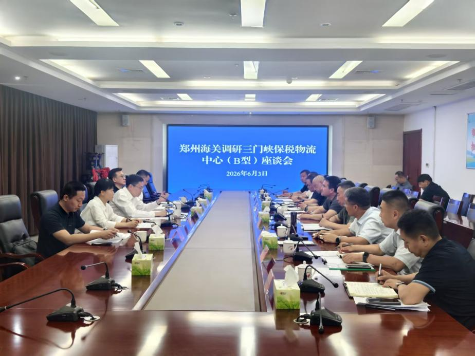 郑州海关关长高翔一行深入示范区调研
